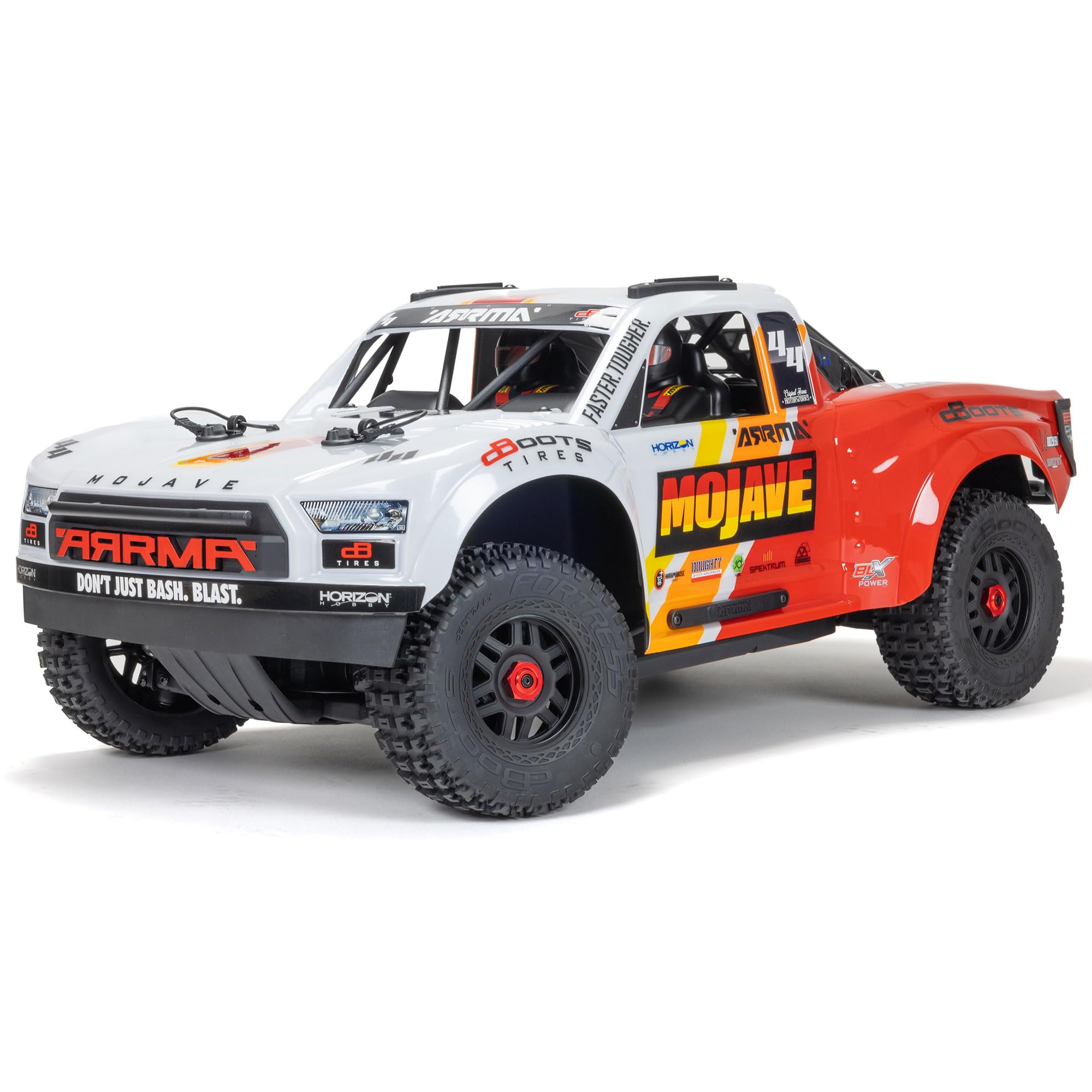Amazon.com: ARRMA Mojave RC Truck 4X4 4S BLX 1/8th Scale Desert